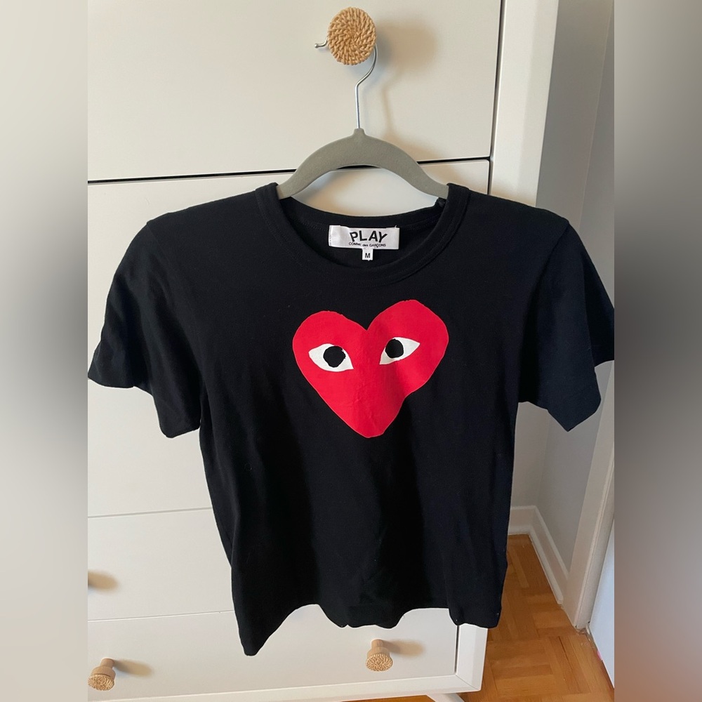 Comme des garçons PLAY - Black T-Shirt